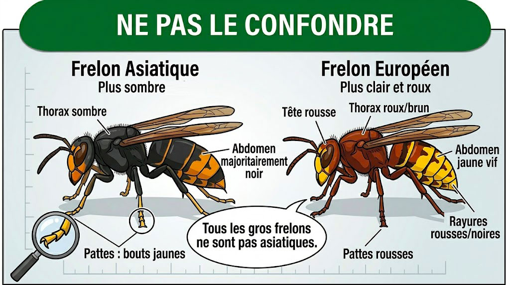 Reconnaître un nid primaire de frelon asiatique