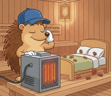 Traitement thermique ecologique pour éliminer les punaises de lit